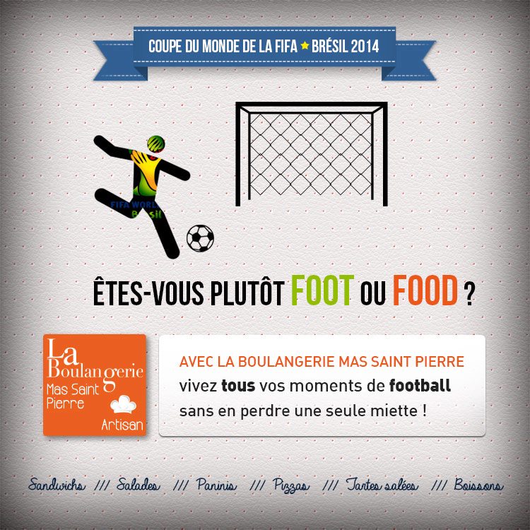 Etes-vous plutôt FOOT ou FOOD ?