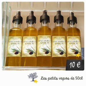 Huile d'olive extra vierge en vente à La Boulangerie