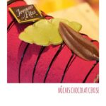 Bûche de Noël Chocolat Cerise