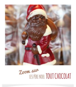 Père Noël en chocolat