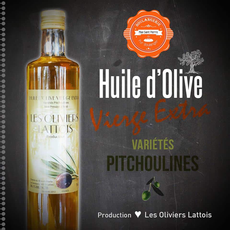 L'huile d'olive extra-vierge des Oliviers Lattois
