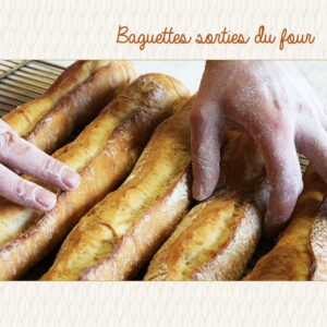 Nos baguettes fraiches