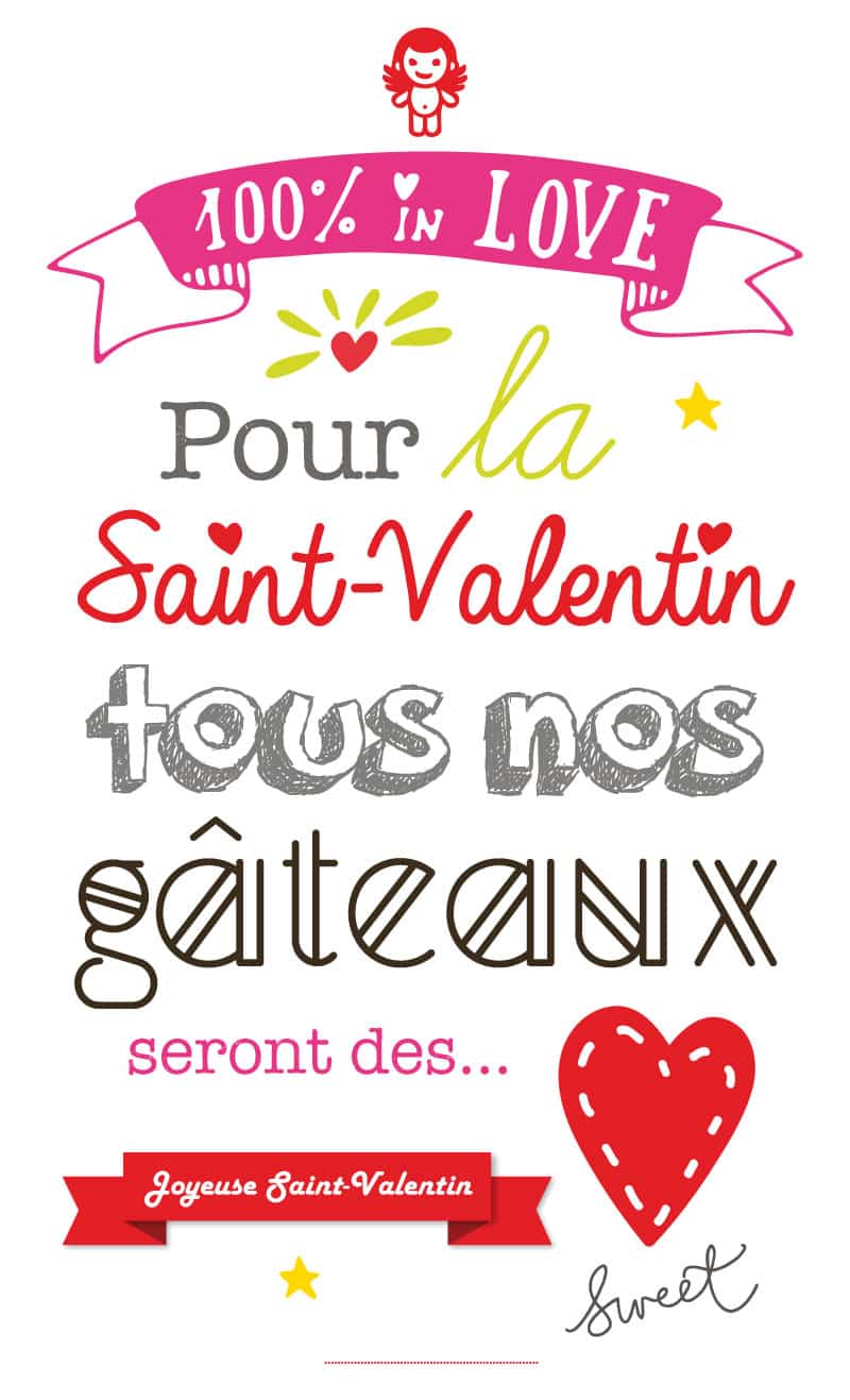 Pour la Saint-Valentin, offrez lui de la douceur !