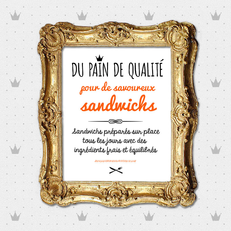 Pour faire un bon sandwich, il faut d’abord du bon pain !