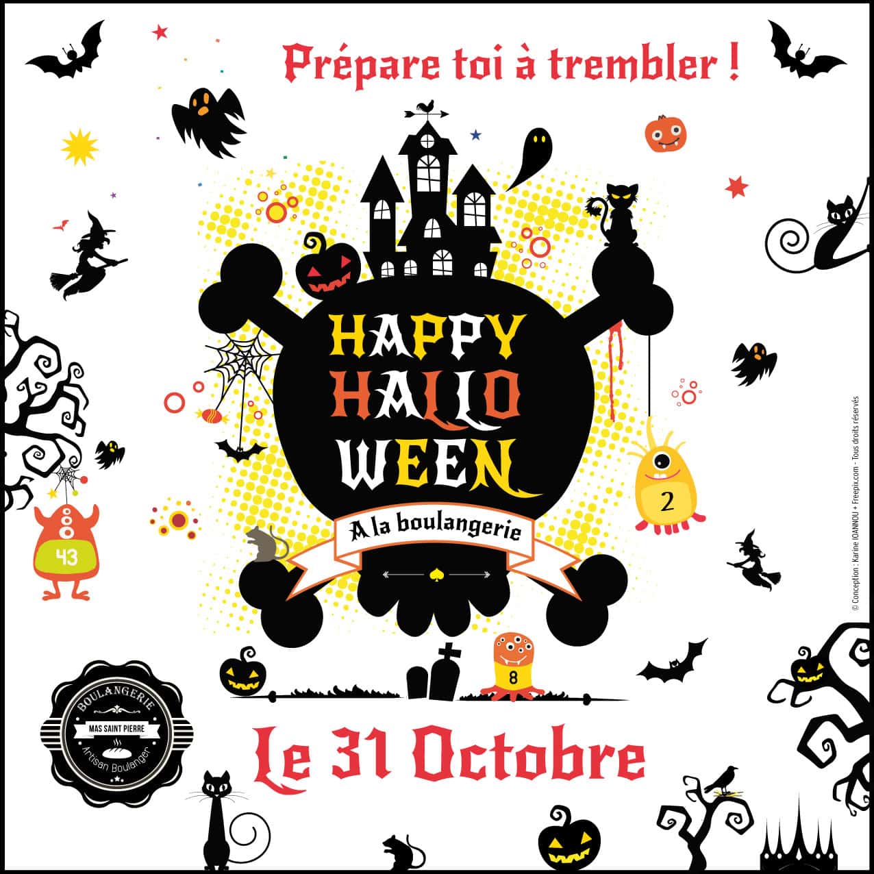 Halloween 2015 à La Boulangerie Mas Saint-Pierre