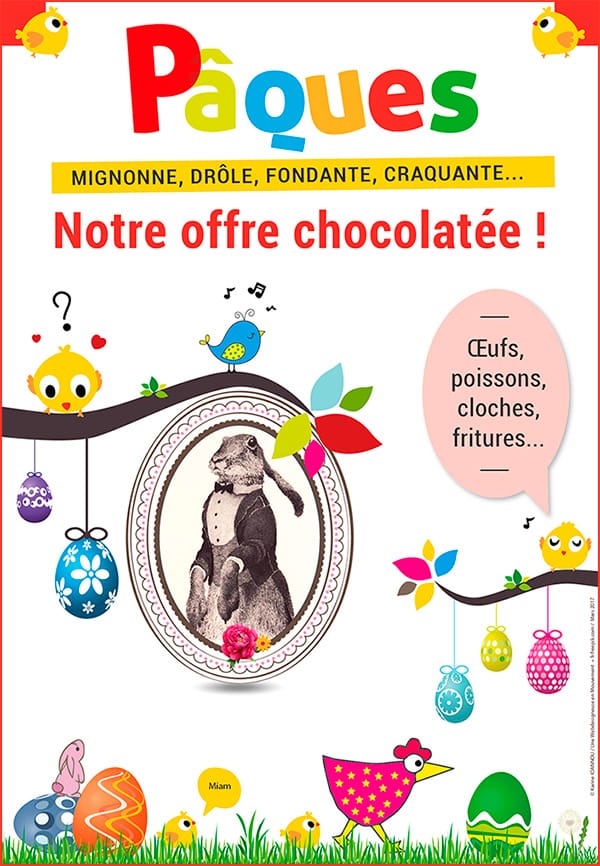 Pâques 2017, une fête chocolatée pour petits et grands !