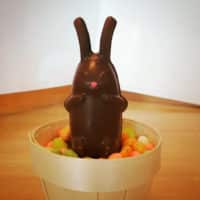 Mini-lapin en chocolat