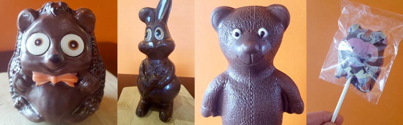 montage-chocolat-Paques Un visuel de l'offre chocolatée 2018 pour Pâques