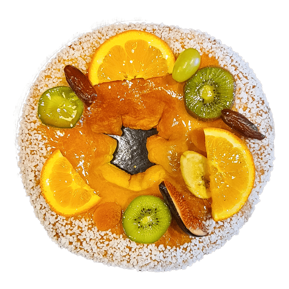 Nos délicieux royaumes aux fruits confits et à la fleur d'oranger